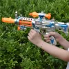 Factory price direct supply of new electric children's toy gun with light, sound, vibration, rotation, sound and light music. Boys charge ahead, Meizhi 237 Specification image